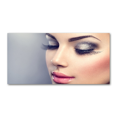 Schilderij op acrylglas Perfecte make-up
