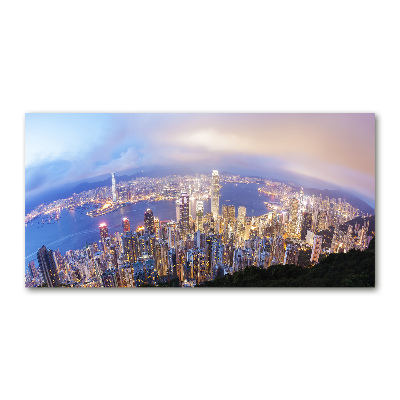 Foto op plexiglas Panorama van Hongkong