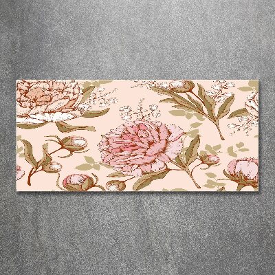 Plexiglas foto Pioenrozen