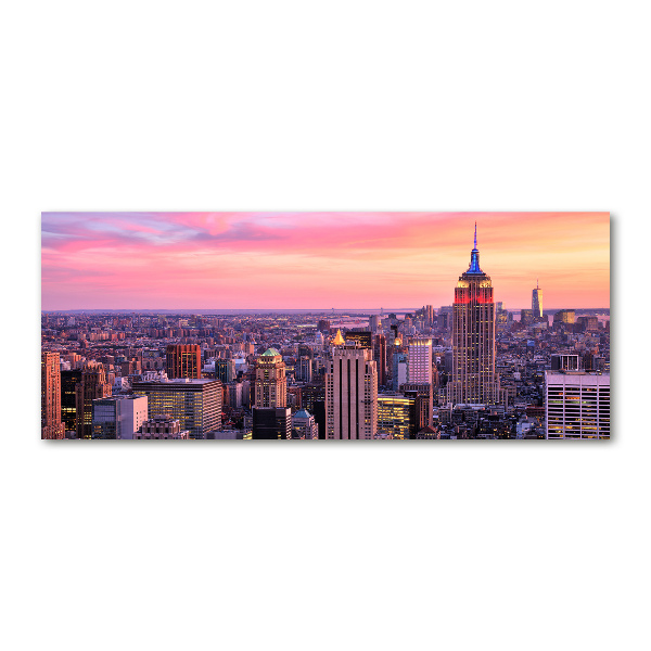 Schilderij op acrylglas New York West