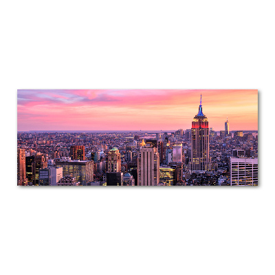 Schilderij op acrylglas New York West