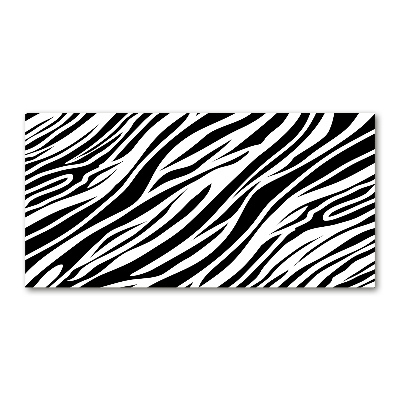 Foto in plexiglas Zebra-achtergrond