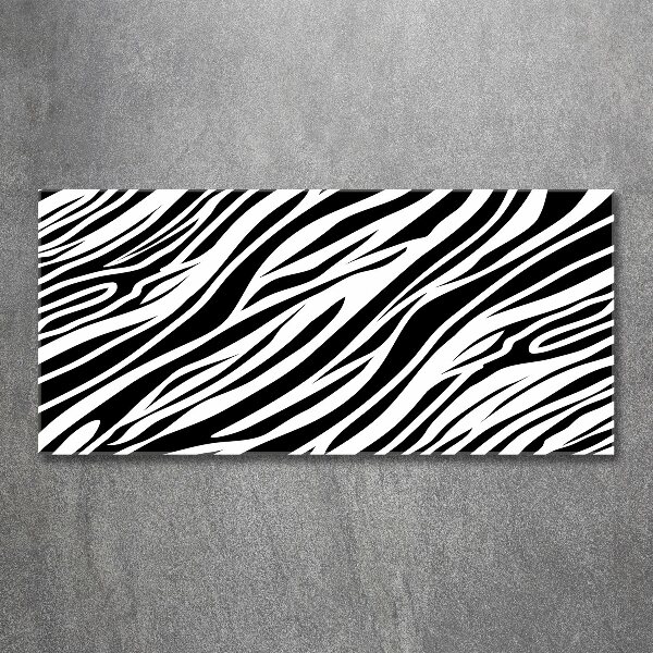 Foto in plexiglas Zebra-achtergrond