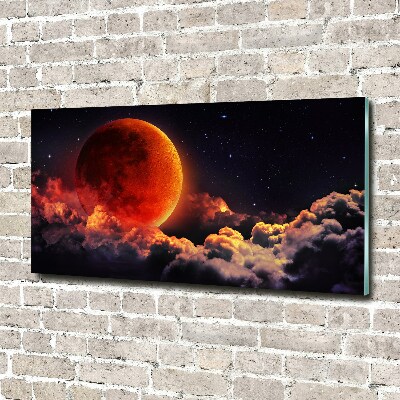 Schilderij op acrylglas Maansverduistering