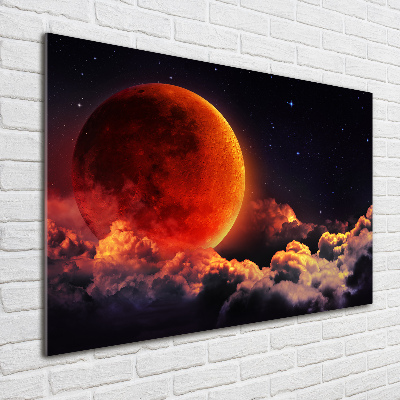 Schilderij op acrylglas Maansverduistering