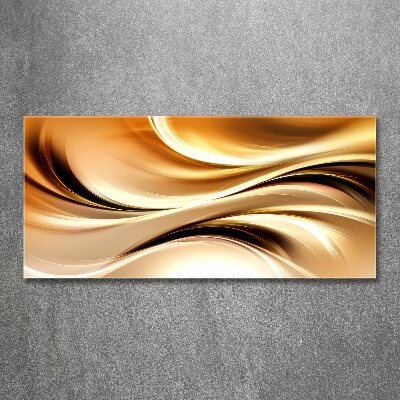 Plexiglas schilderij Abstracte golven