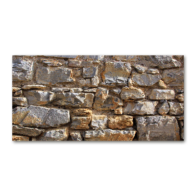 Schilderij op acrylglas Stenen muur