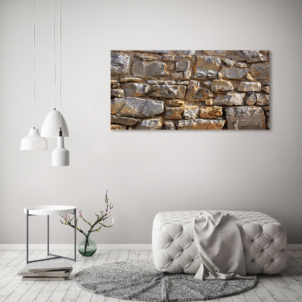 Schilderij op acrylglas Stenen muur