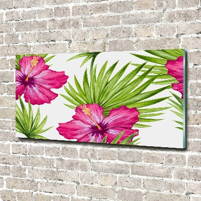 Foto plexiglas Hawaiiaanse bloemen