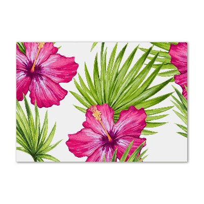 Foto plexiglas Hawaiiaanse bloemen