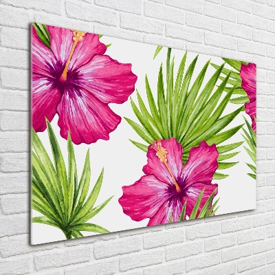 Foto plexiglas Hawaiiaanse bloemen