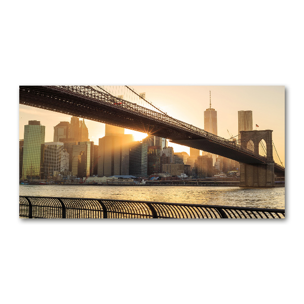 Plexiglas foto Brooklynbrug