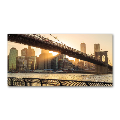 Plexiglas foto Brooklynbrug