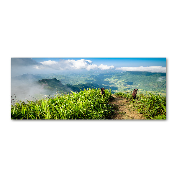 Plexiglas schilderij Pad naar de top