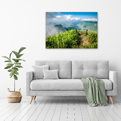 Plexiglas schilderij Pad naar de top