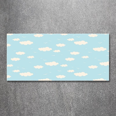 Schilderij op acrylglas Wolken