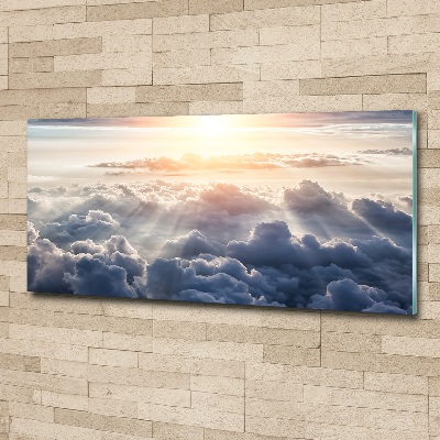 Foto plexiglas Wolken vanuit vogelperspectief