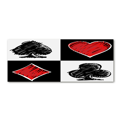 Plexiglas foto Kaartkleuren