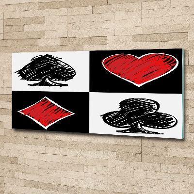 Plexiglas foto Kaartkleuren