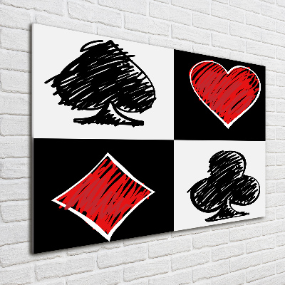 Plexiglas foto Kaartkleuren