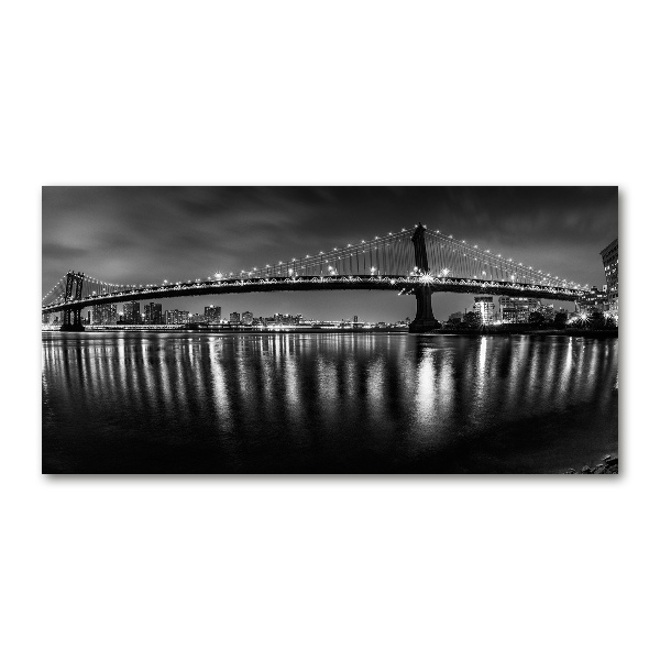 Plexiglas foto Manhattan 's nachts