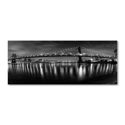 Plexiglas foto Manhattan 's nachts