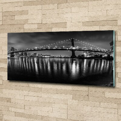 Plexiglas foto Manhattan 's nachts