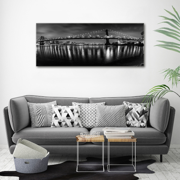 Plexiglas foto Manhattan 's nachts