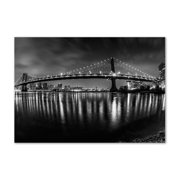 Plexiglas foto Manhattan 's nachts