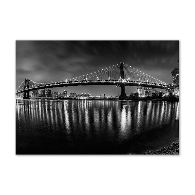 Plexiglas foto Manhattan 's nachts