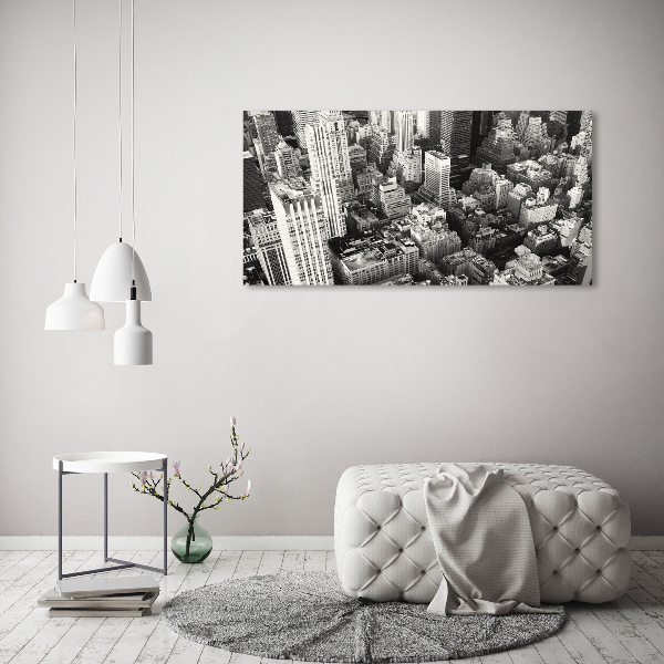 Foto in plexiglas New York vanuit vogelperspectief