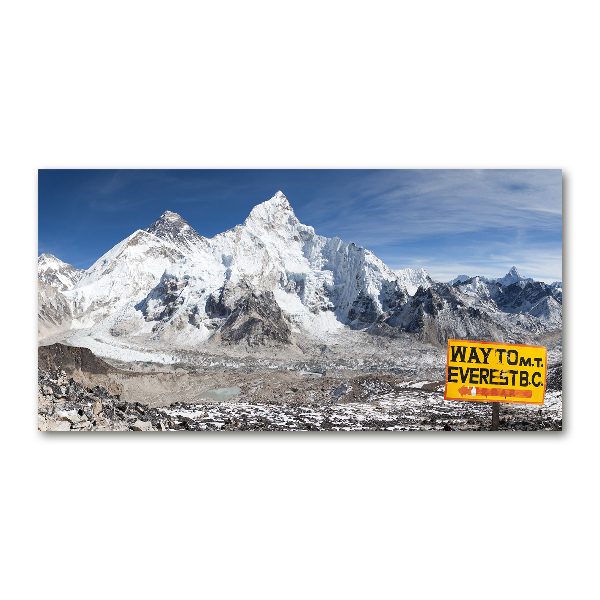 Foto plexiglas Mount Everest