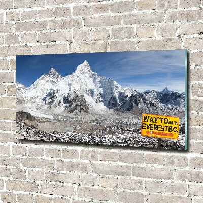 Foto plexiglas Mount Everest