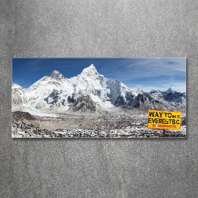 Foto plexiglas Mount Everest