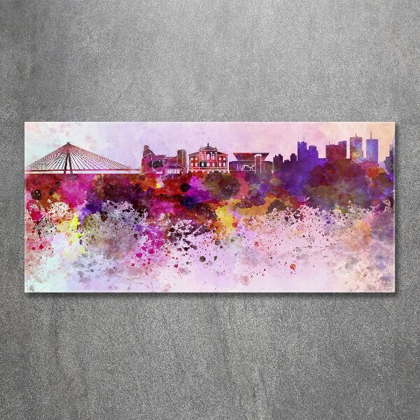 Foto op plexiglas Kleurrijk Warschau