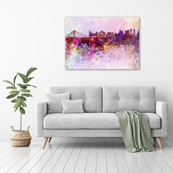 Foto op plexiglas Kleurrijk Warschau