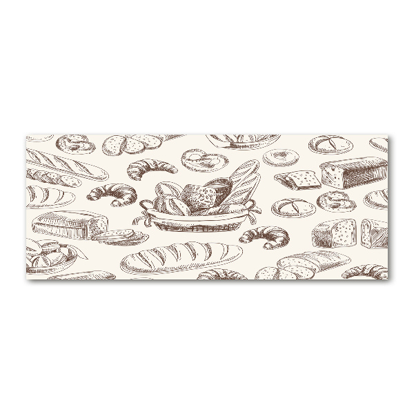 Schilderij op acrylglas Brood