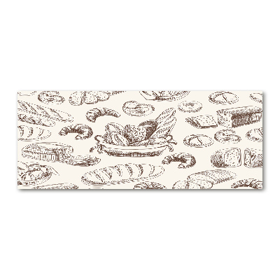 Schilderij op acrylglas Brood