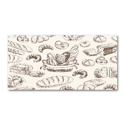 Schilderij op acrylglas Brood