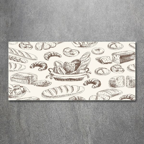 Schilderij op acrylglas Brood