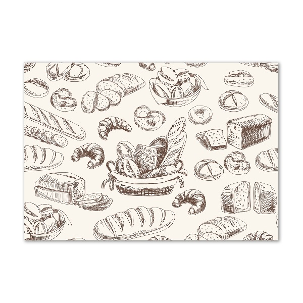 Schilderij op acrylglas Brood