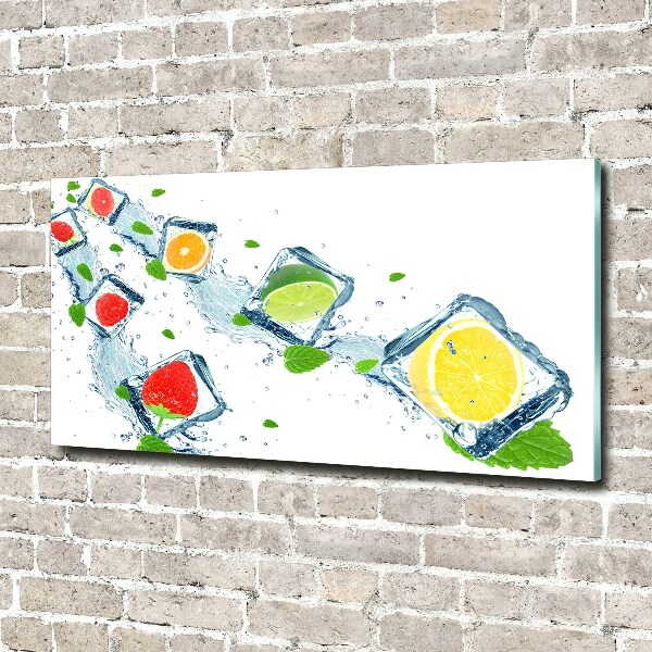 Plexiglas schilderij Fruitblokjes