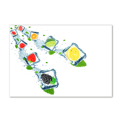 Plexiglas schilderij Fruitblokjes