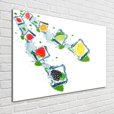 Plexiglas schilderij Fruitblokjes