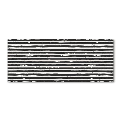 Foto plexiglas Zwart-witte strepen