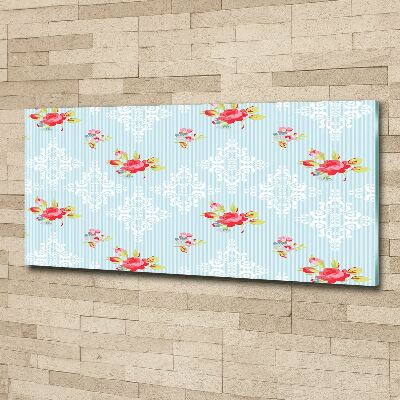 Foto in plexiglas Rozen en versieringen