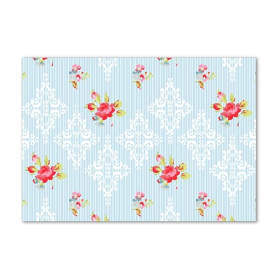 Foto in plexiglas Rozen en versieringen