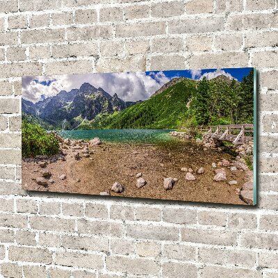 Foto op plexiglas Meer in de bergen