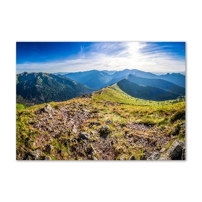 Foto plexiglas Bergpanorama