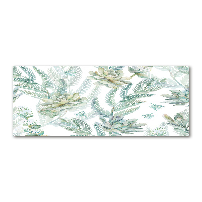 Foto in plexiglas Bloemen en bladeren